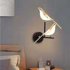 Lampe murale de chevet d'oiseau de pie d'art de style nordique - Neutralighting