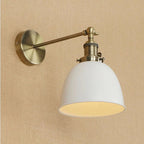 Epoch Applique Murale Rétro/Vintage, Métal, Noir/Blanc/Gris, Salon - Neutralighting