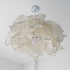 Ritta Wabi-sabi Nuage Métal Papier LED Suspension Étude Chambre à Coucher - Neutralighting