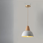 Muto Nordique LED Suspension Métal/Céramique/Bois Chambre À Coucher - Neutralighting