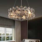 Kristy Cristal Moderne Lustre 6 Lumières Salon/Chambre à Coucher - Neutralighting