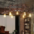 Silva Industriel Suspension Métal Bronze Chambre à Coucher - Neutralighting