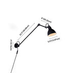 Epoch Applique Murale Réglable Minimaliste, Métal, Noir, Bureau - Neutralighting