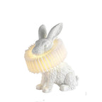 Lampe de Table lapin Moderne, Résine, Blanc, Salon - Neutralighting