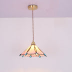 Tiffany Vintage Suspension Métal/Verre Chambre/Salon/Entrée - Neutralighting