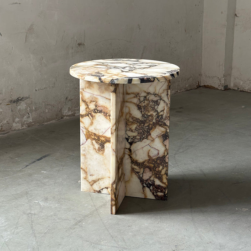 Acariel Table D'appoint en Marbre Minimaliste Moderne Accessoires - Neutralighting