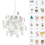 Ortheen Lustre Métal Papier Créativité Individuelle - Neutralighting