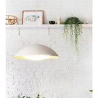 Valentina Suspension Moderne Minimaliste Blanc Métal Salle à Manger - Neutralighting