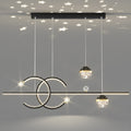 Arisha Luminaires Suspension d'Étoile LED Élegante Métal/Cristal Salon - Neutralighting