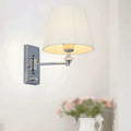 Ritta Moderne LED Intérieur Applique Murale Métal Tissu Salon Chambre à Coucher - Neutralighting
