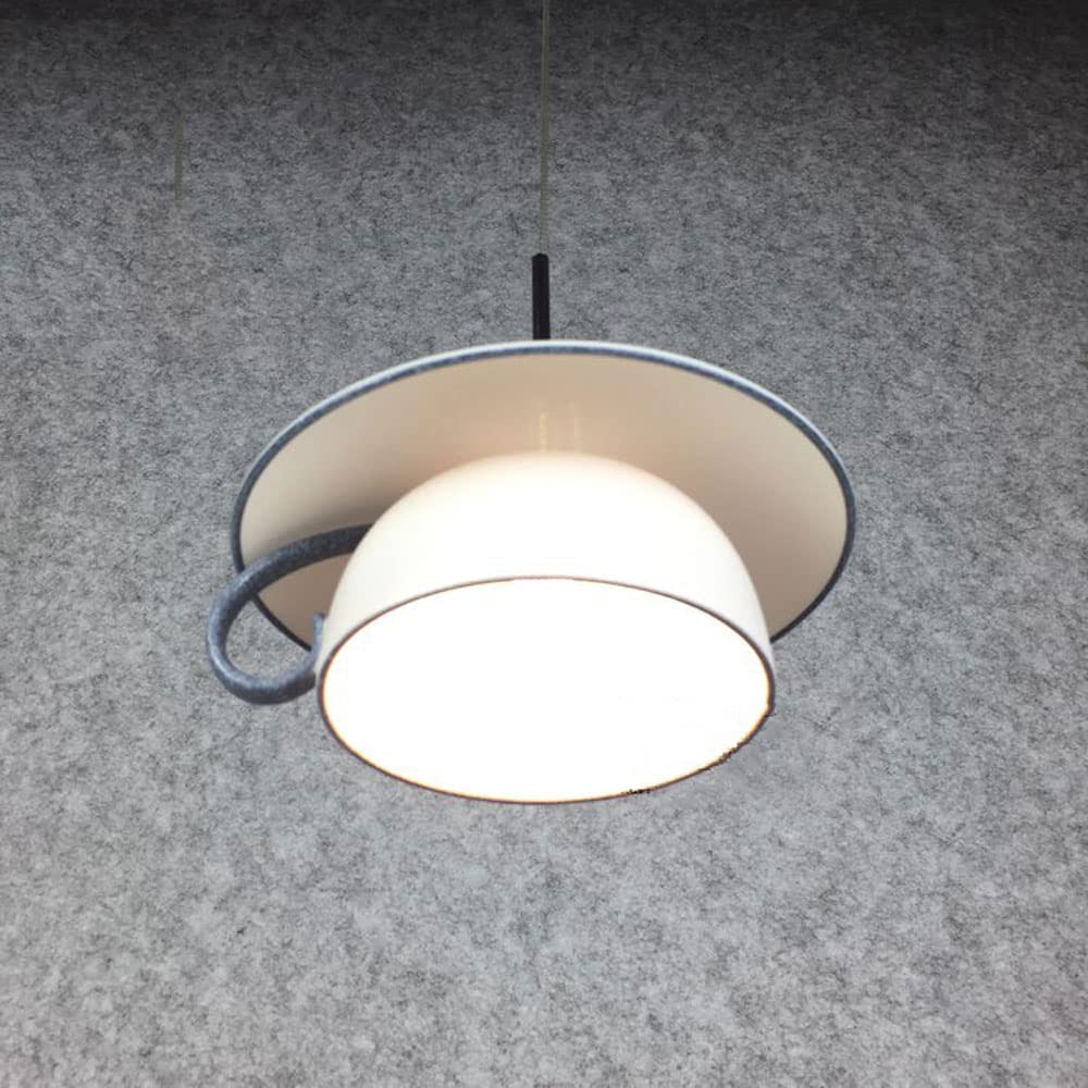 Valentina Nordique Tasse Céramique LED Suspension Chambre à Coucher - Neutralighting