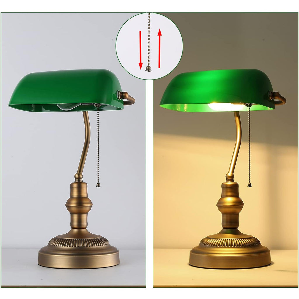 Lampe à poser — De Notaire en Laiton