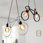 Mira Moderne Créatif Forme De Bicyclette LED Suspension Métal Salon - Neutralighting