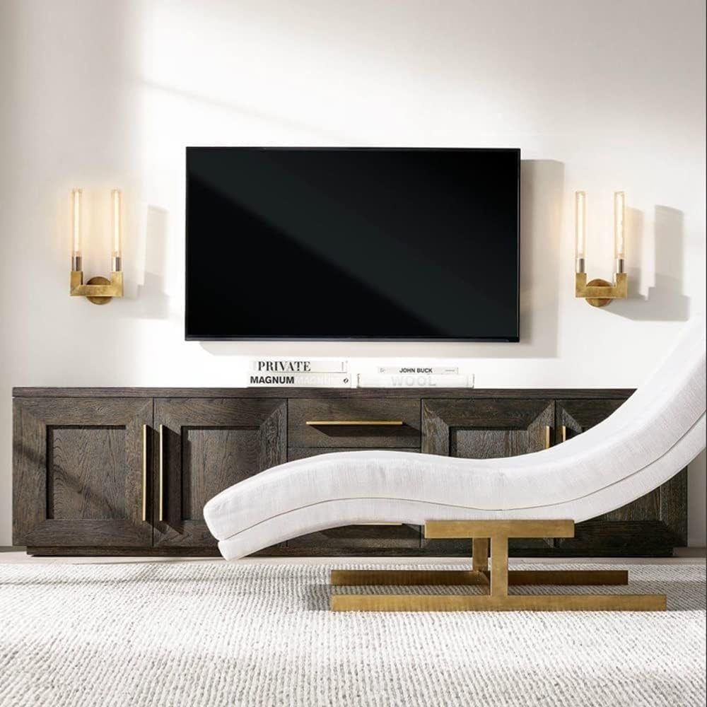 Arisha Nordique Métal Verre Intérieur Applique Murale Chambre à Coucher - Neutralighting