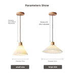 Ritta Suspension Cluster, Plissé 4 Styles - Neutralighting