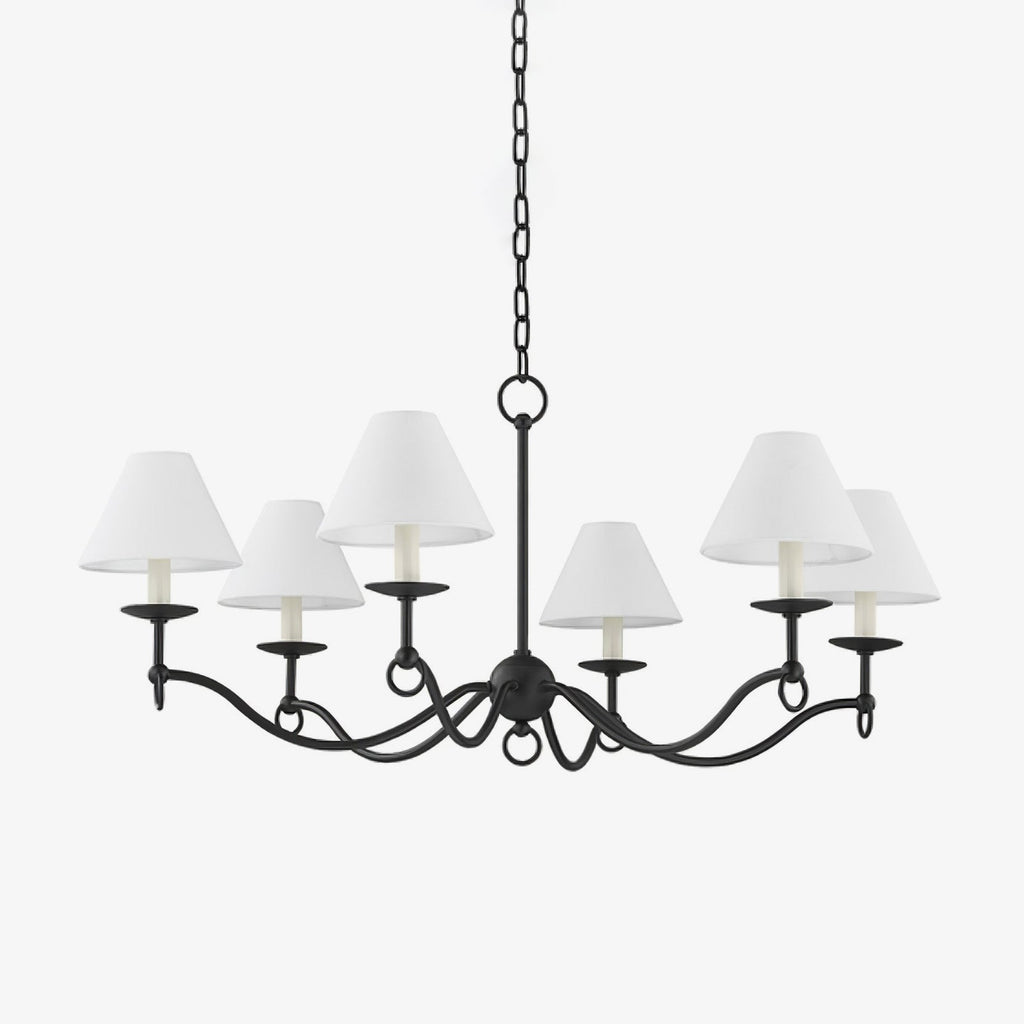 Aurora Chandelier à Bras Courbés Vintage - Neutralighting