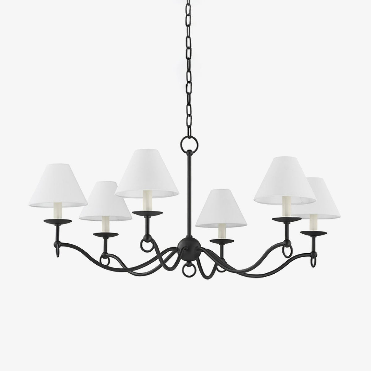 Aurora Chandelier à Bras Courbés Vintage - Neutralighting