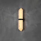 Lustra Applique Murale Alabastre Laiton pour Chambre - Neutralighting