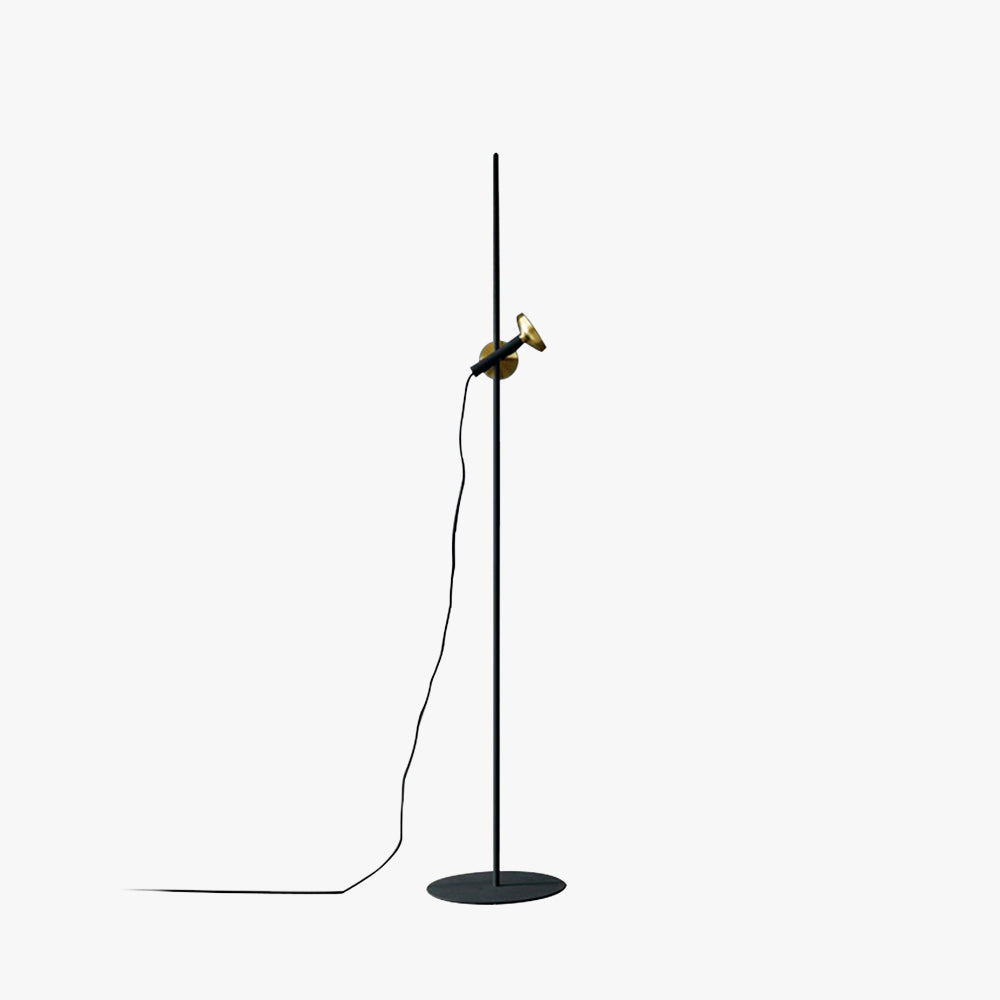 Mira Industrielle Design Lampadaire Moderne Métal Noir Salon/Chambre Intérieur - Neutralighting