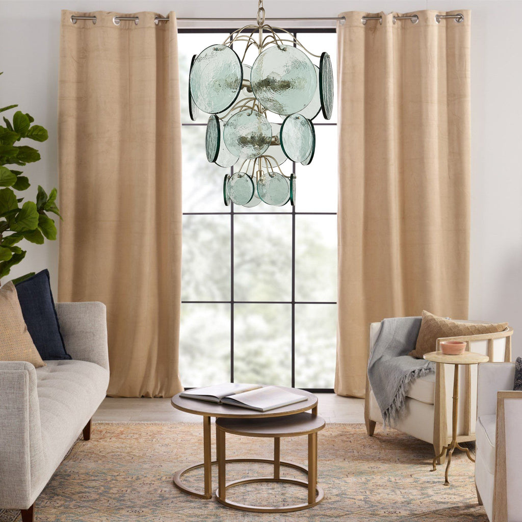 Aurora Chandelier en Verre Disc Moderne - Neutralighting