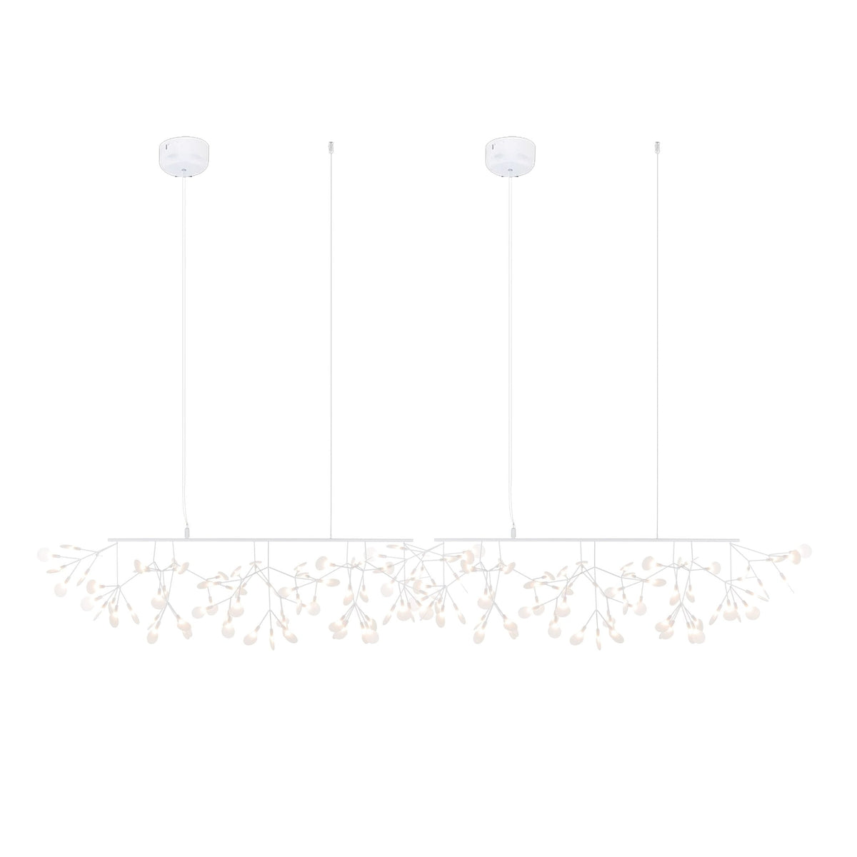 Lustra Chandelier LED À Branches Longues Et Linéaires Artistiques - Neutralighting