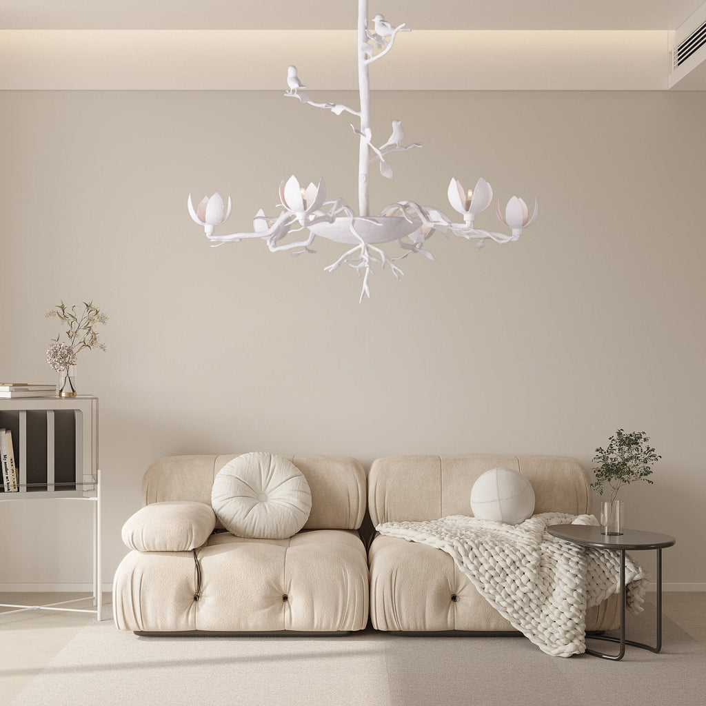 Elveneth Chandelier en Résine Luxe Postmoderne - Neutralighting