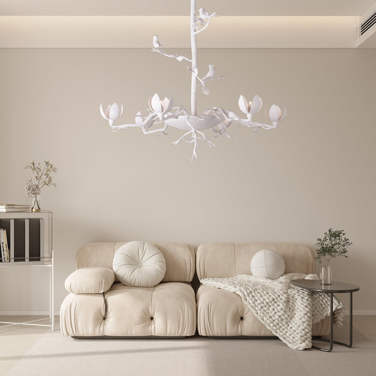 Elveneth Chandelier en Résine Luxe Postmoderne - Neutralighting
