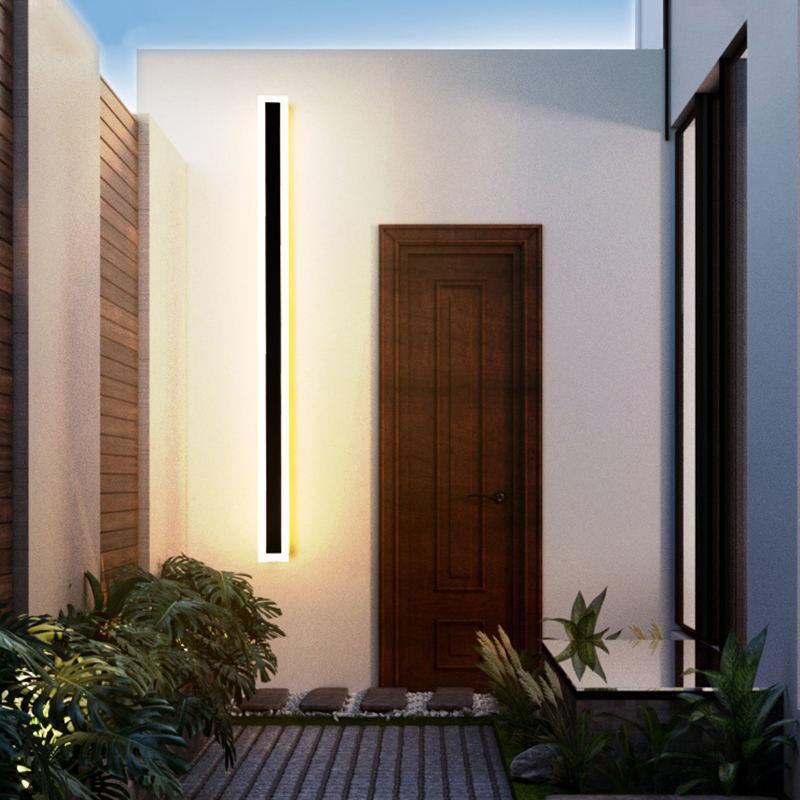 Vynn Applique Murale Extérieur Moderne Étanche LED Noir/Blanc - Neutralighting