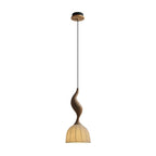 Colire Créativité Tordu Bois Suspension Lumière - Neutralighting
