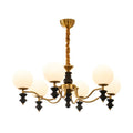 Ordore Chandelier en Bois Vintage Traditionnel - Neutralighting