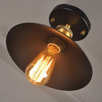 Epoch Suspension Cône Industriel, Métal/Verre, Noir/Bronze, Salon - Neutralighting