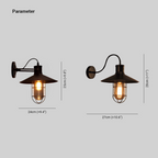 Silva Rétro LED Intérieur Applique Murale Métal Salle à Manger - Neutralighting