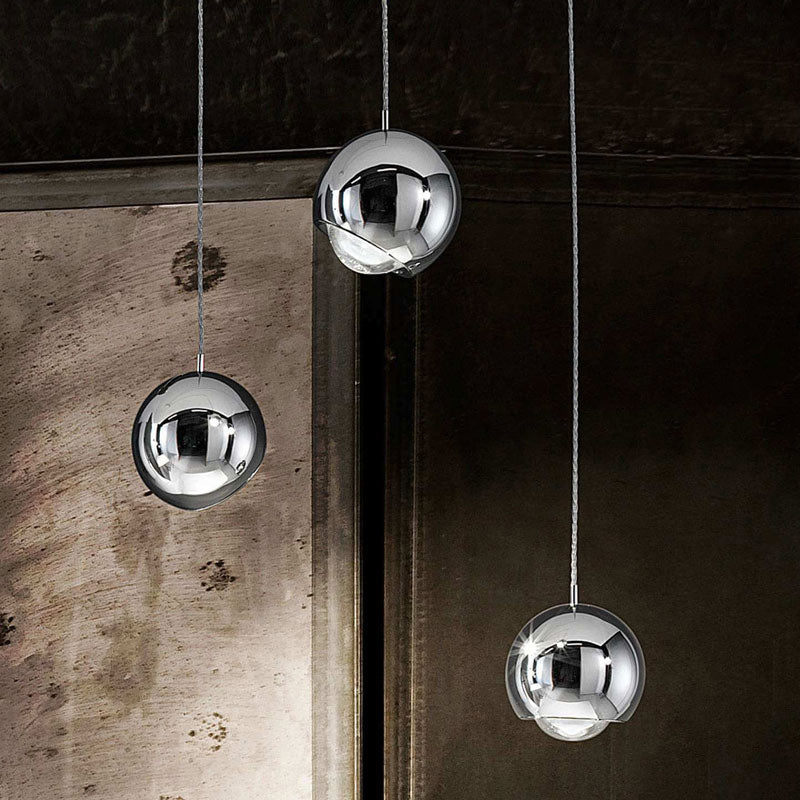 Valentina Design Moderne LED Luminaires Suspensions Or/Argent Chambre/Salon - Neutralighting