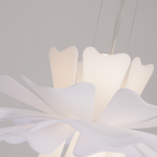 Niva Suspension Fleur Moderne Blanc Salon - Neutralighting