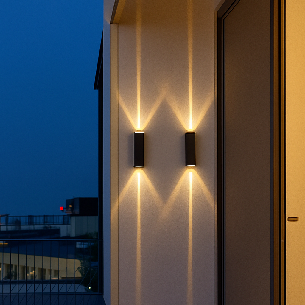 Spot — 6W 10W 20W Outdoor LED Wall Lights Up and Down Narrow Beam COB Aluminium Wall Sconces Porch Light Garden Waterproof Spotlight