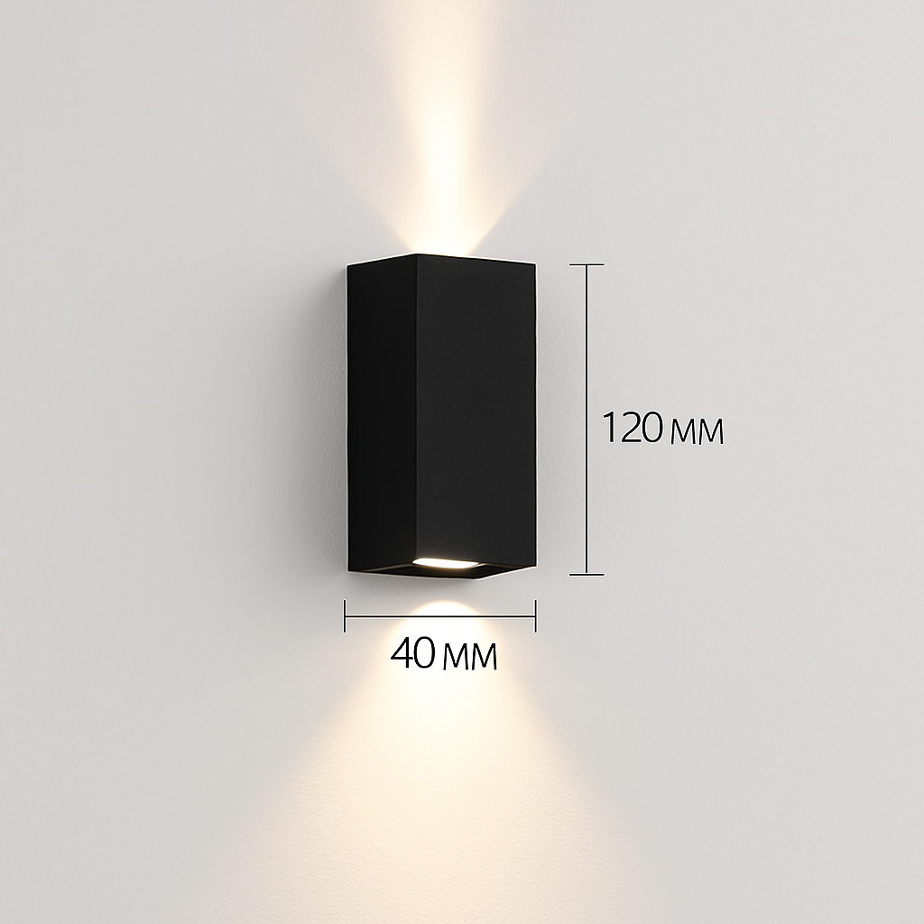 Spot — 6W 10W 20W Outdoor LED Wall Lights Up and Down Narrow Beam COB Aluminium Wall Sconces Porch Light Garden Waterproof Spotlight