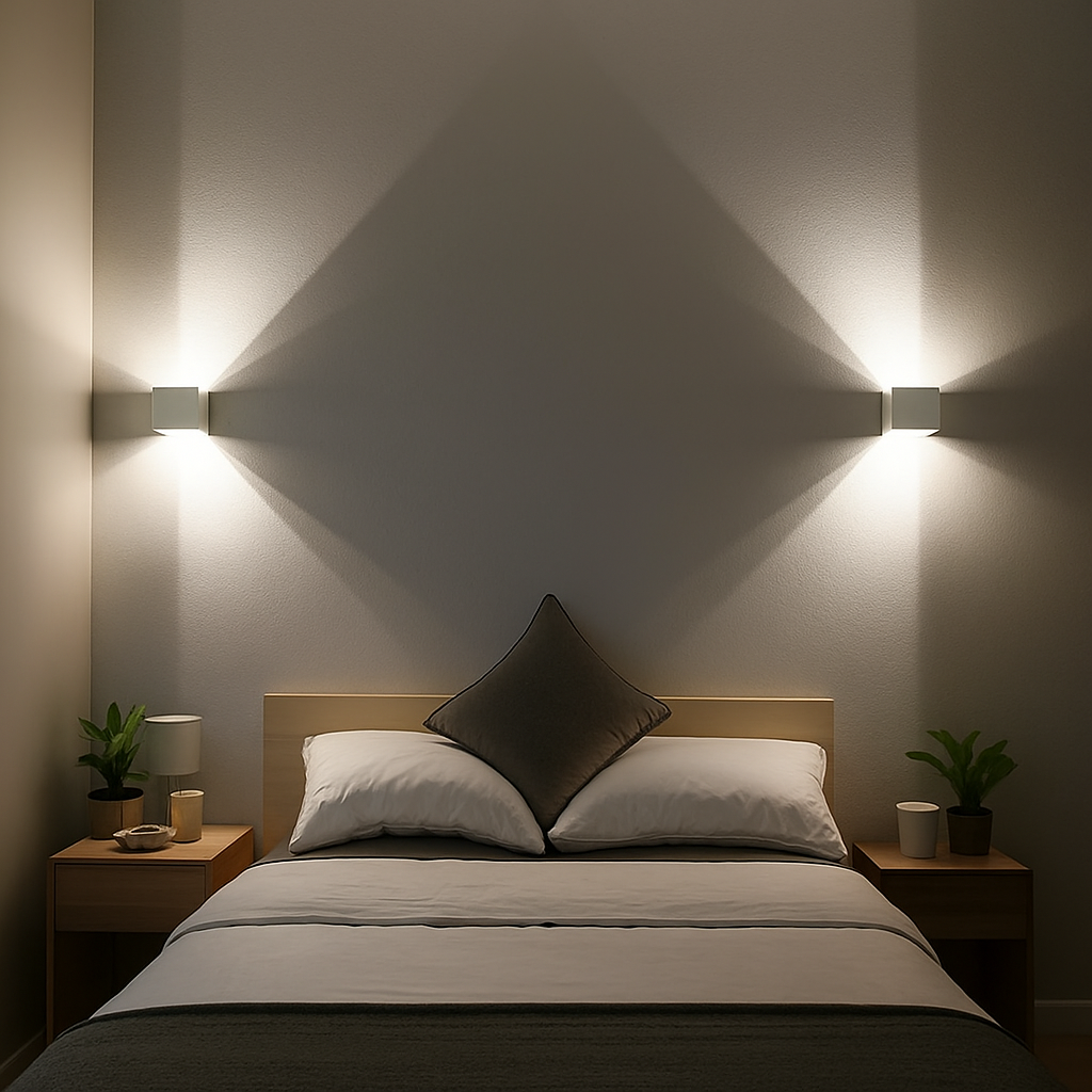 Applique murale — 6W/12W applique murale LED lumière extérieure étanche IP65 porche jardin applique et intérieur chambre chevet décoration éclairage lampe en aluminium