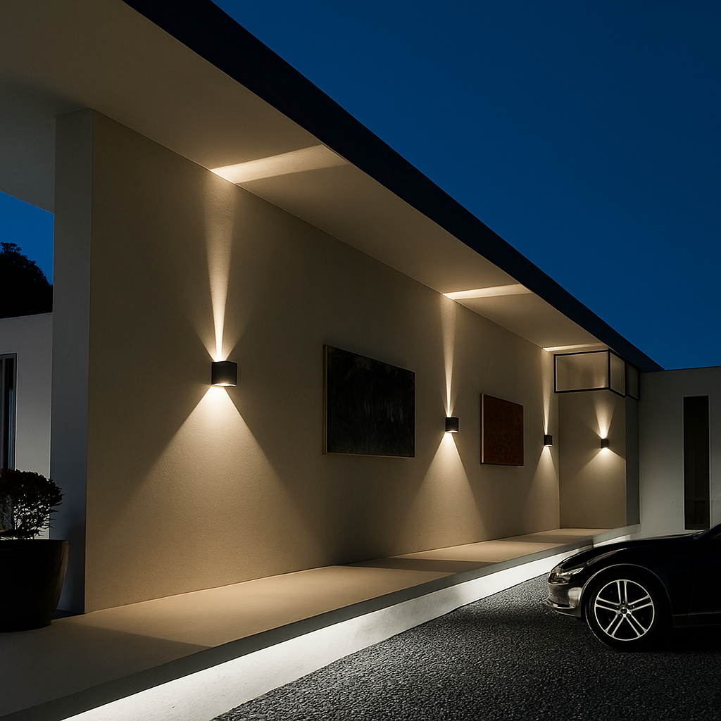 Applique murale — 6W/12W applique murale LED lumière extérieure étanche IP65 porche jardin applique et intérieur chambre chevet décoration éclairage lampe en aluminium