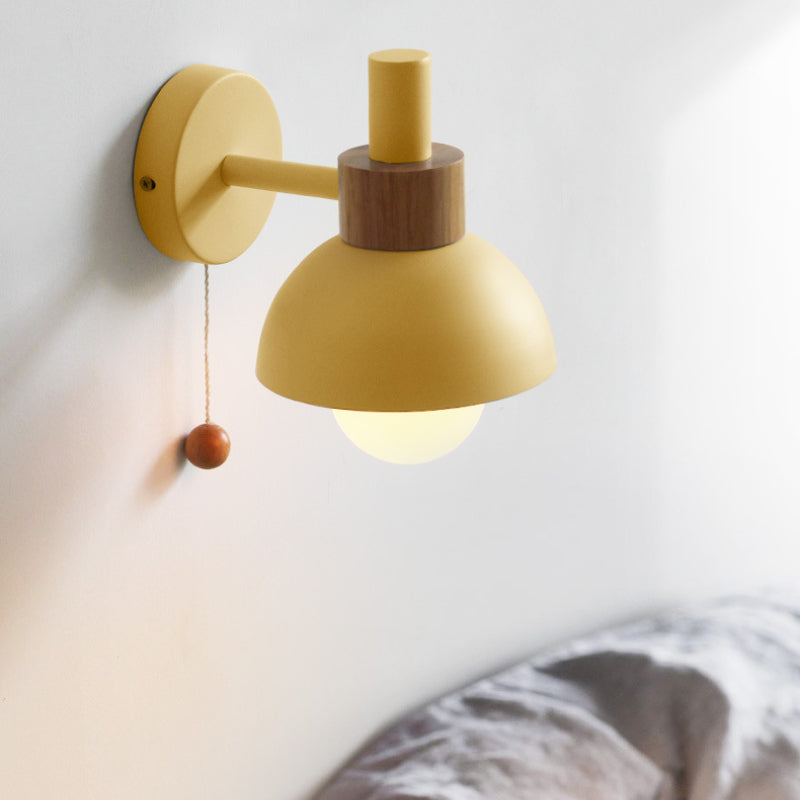 Valentina Moderne LED Applique Murale Métal/Verre Chambre à coucher Blanc/Jaune/Rose/Vert - Neutralighting