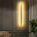 Azin Applique Murale Linéaire Simple Noir/Or Salon - Neutralighting