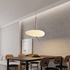Valentina Suspension Moderne Galets Acrylique Métal Salon - Neutralighting