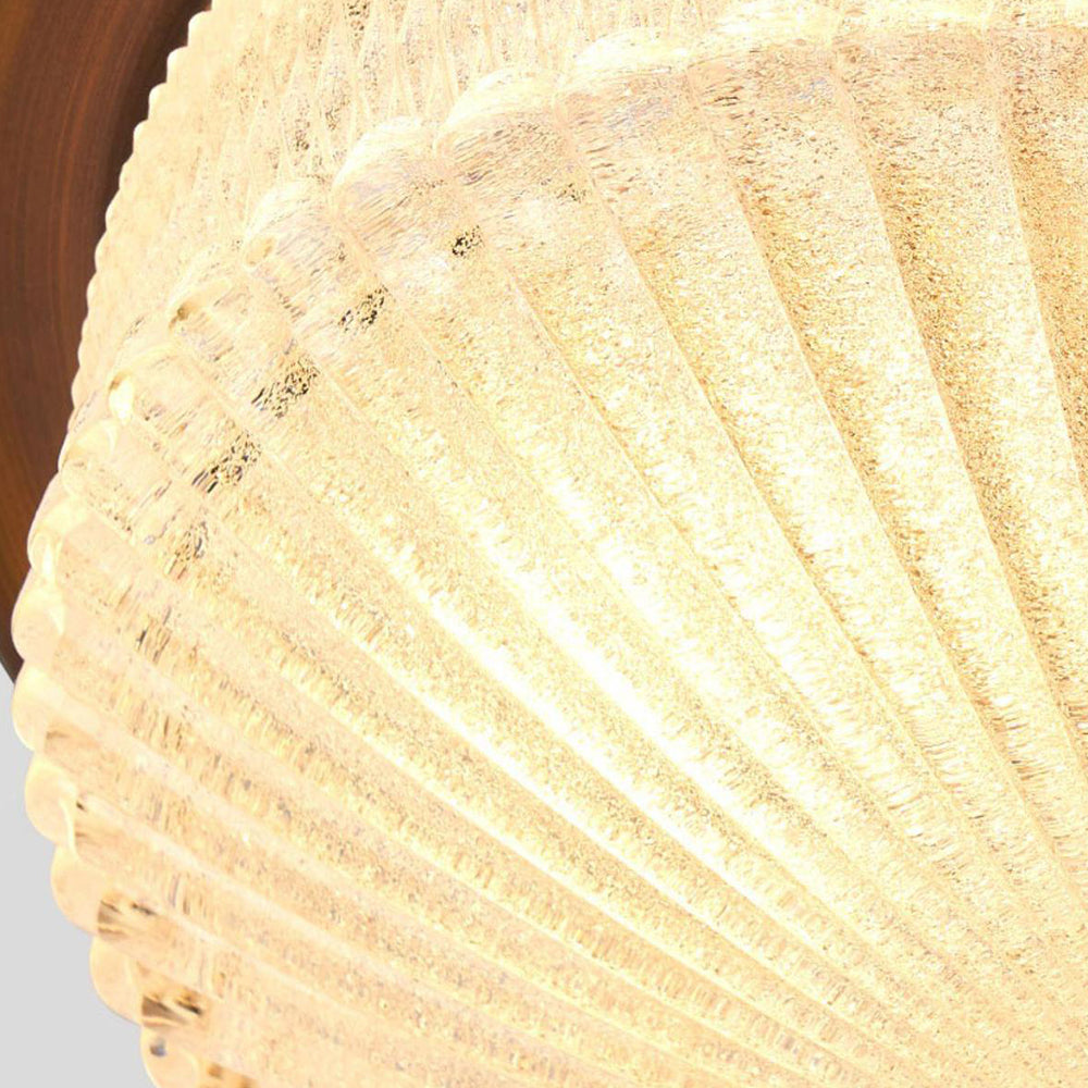 Silva Plafonnier Vintage Rond Verre Chambre à Coucher - Neutralighting