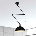 Aria Dôme Moderne LED Suspension Noir/Vert Métal Chambre à coucher - Neutralighting