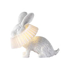 Lampe de Table lapin Moderne, Résine, Blanc, Salon - Neutralighting