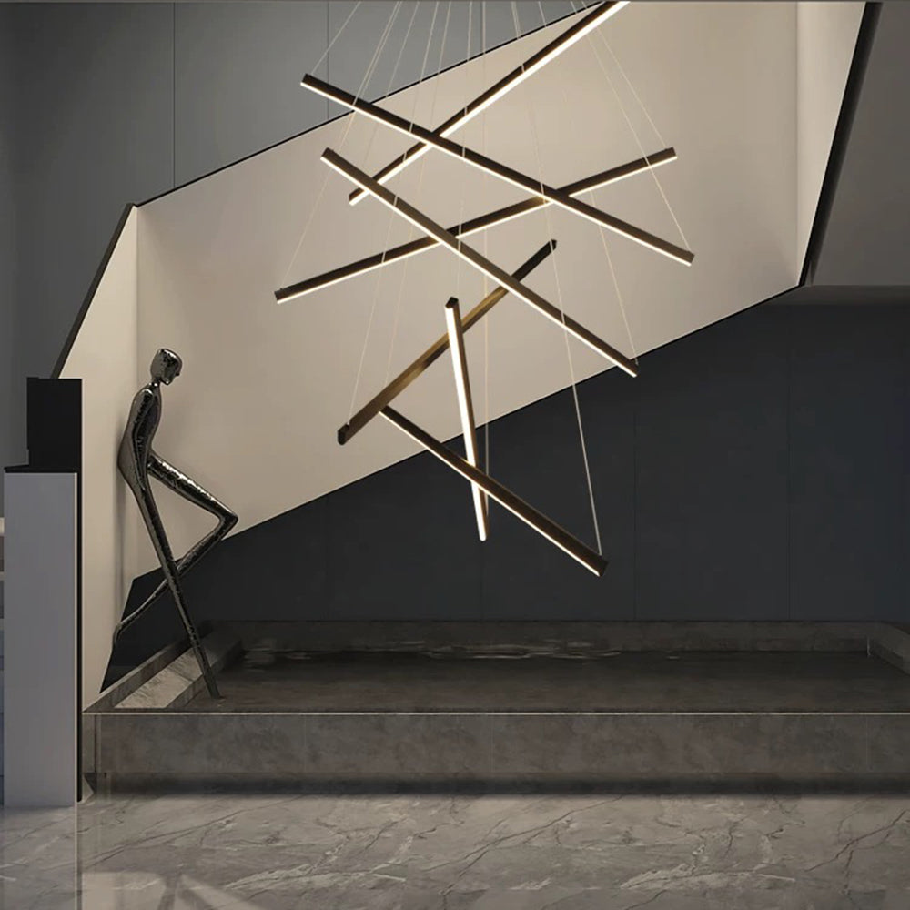 Lomir Luminaires Suspensions Linéaire Simple LED Moderne Métal Ferreux Salon - Neutralighting