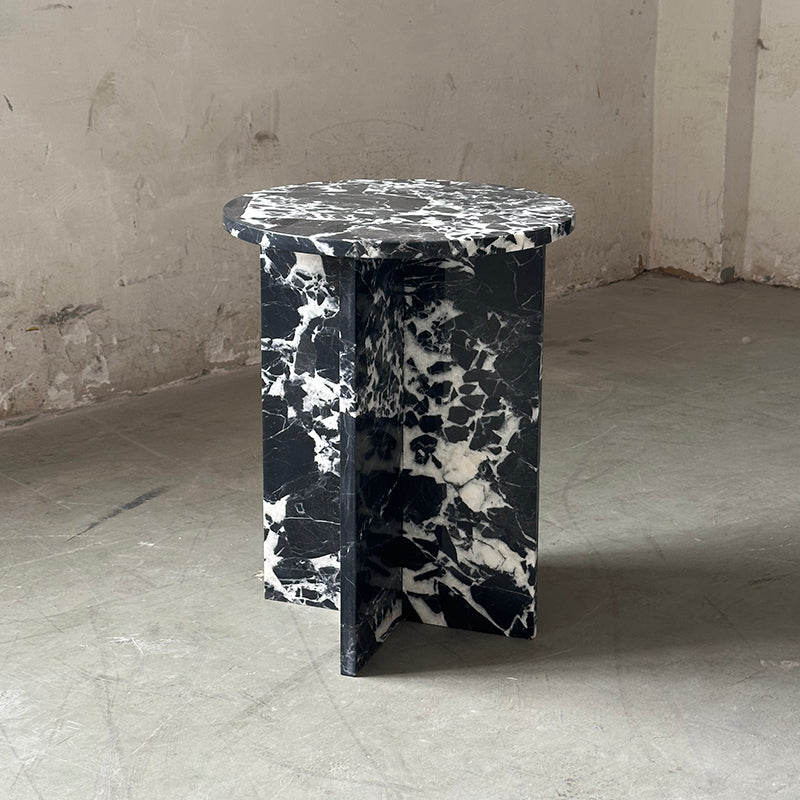 Acariel Table D'appoint en Marbre Minimaliste Moderne Accessoires - Neutralighting