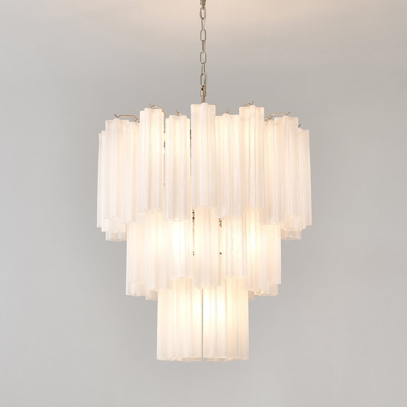 Aurora Lustre en Verre Givré Minimaliste - Neutralighting
