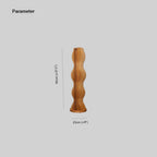 Muto Lampadaire Vague Moderne, Bois, Kaki, Salon - Neutralighting