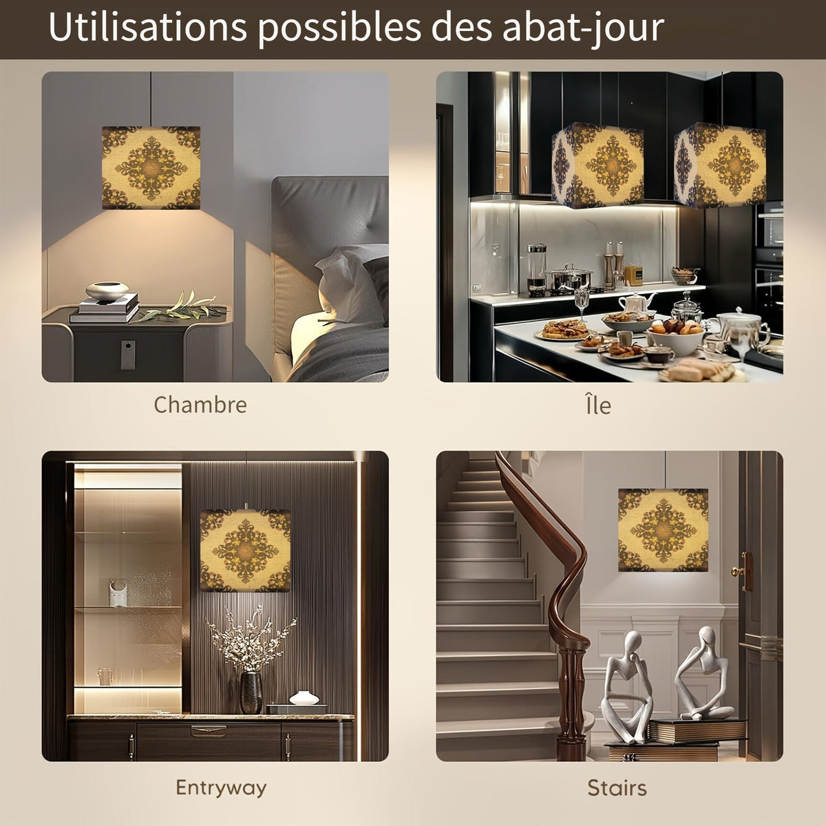 Abat-jour Alice Rose – vue 15