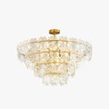 Kristy Suspension Anneau Vintage, Métal/Verre, Doré, Restaurant/Salon - Neutralighting